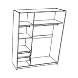 robna kuca stanojcic mmp ELEGANCE LINE Americki plakar AP 180 O 4