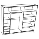 robna kuca stanojcic mmp ELEGANCE LINE Americki plakar AP 270 6
