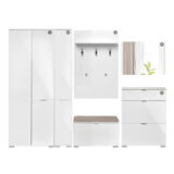 robna kuca stanojcic mmp Predsoblje Elegance Line 10-belo-gloss