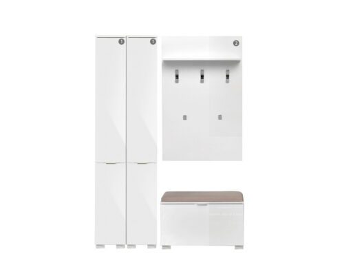 robna kuca stanojcic mmp Predsoblje Elegance Line 15-belo-gloss