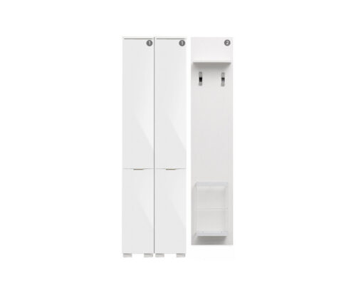 robna kuca stanojcic mmp Predsoblje Elegance Line 18-belo-gloss