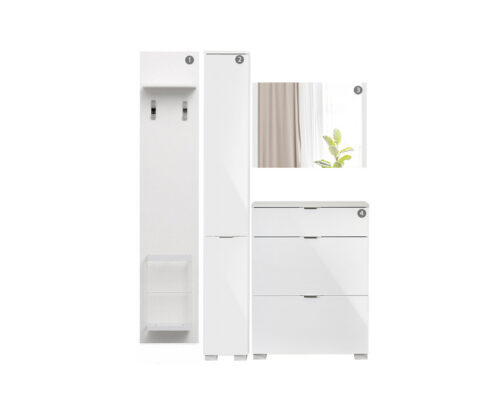 robna kuca stanojcic mmp Predsoblje Elegance Line 24-belo-gloss