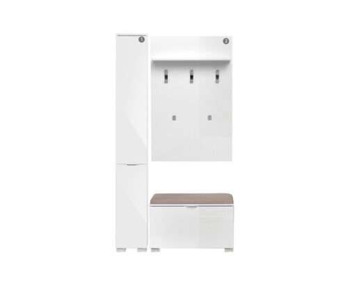 robna kuca stanojcic mmp Predsoblje Elegance Line 6-belo-gloss