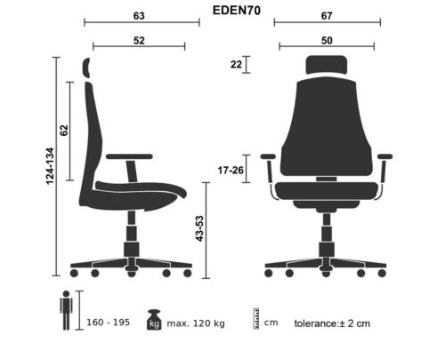 robna kuca stanojcic mmp Radna stolica Eden 70 1