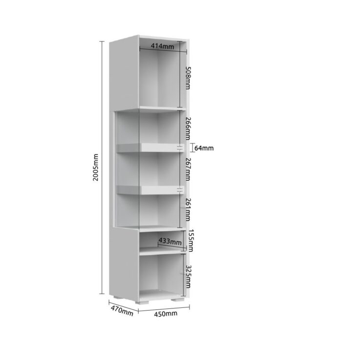 robna kuca stanojcic mmp VITRINA V45 2KSS45 3