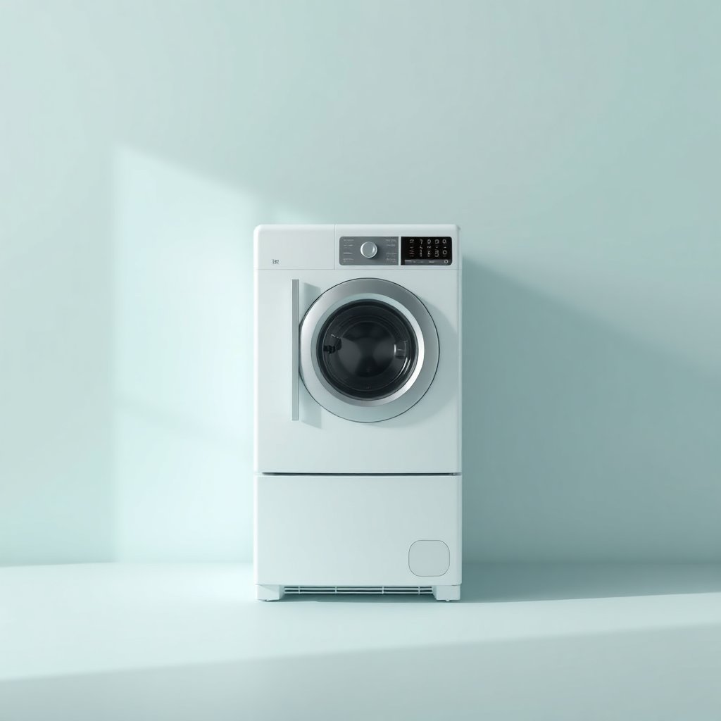 [s 1410978146] [gs 7] [is 25] [u 0] [oi 0] [m flux1] A single home appliance (e.g. refrigerator or washing machine), centered, studio shot, soft pastel b