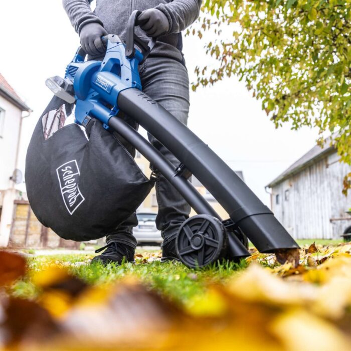 Scheppach aku duvač i usisivač lišća 4u1 Brushless IXES BC-BLV720-X+ sa punjačem 2.4A i 2 baterije 2.0Ah